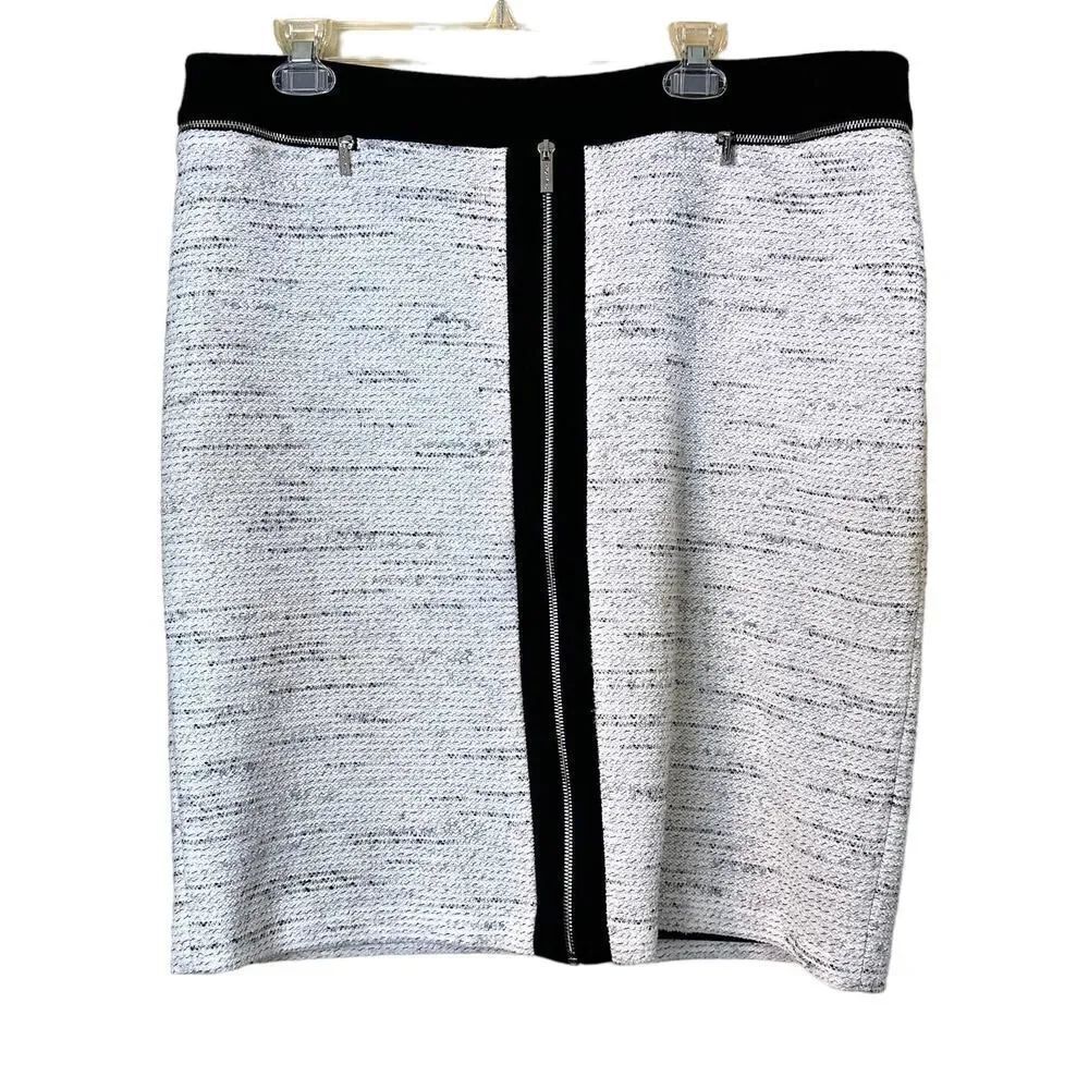 Calvin Klein Tweed Pencil Skirt Size 16